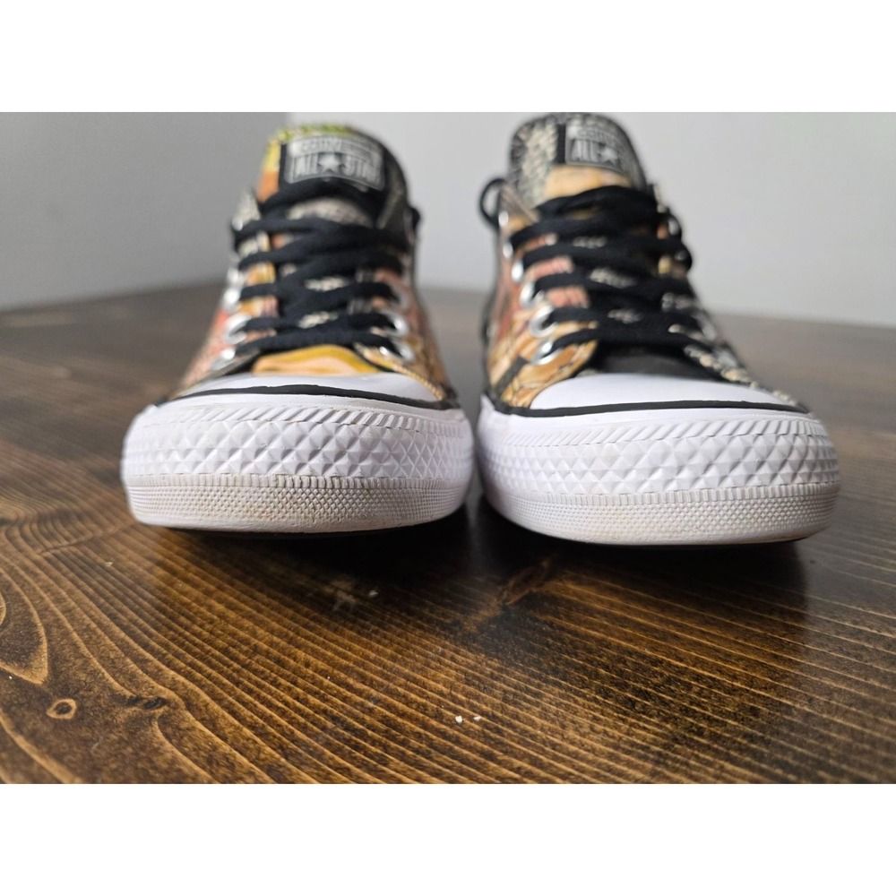 Converse All Star Women's Shoes Size‎ 7 Brown Black White Floral Print Shoes - Picture 12 of 15